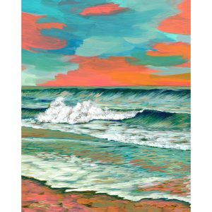 Rainbow Seascape V - Giclée Print