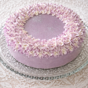 Lilac Elegance Soap Cake Handmade Bridal Shower Hostess Gift