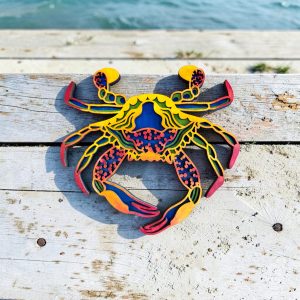 Crab Wall Hanging 6”X8”
