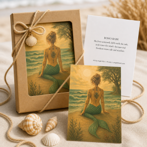 Mermaid Note Card Set — Boxed Fine Art Collection