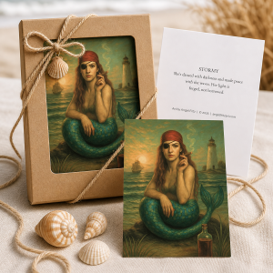Mermaid Note Card Set — Boxed Fine Art Collection