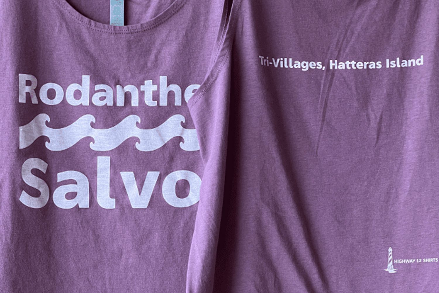 Highway 12 Shirts Rodanthe Waves Salvo Womens Tank Top