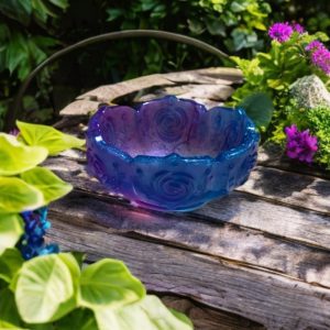 Rose Resin small bowl