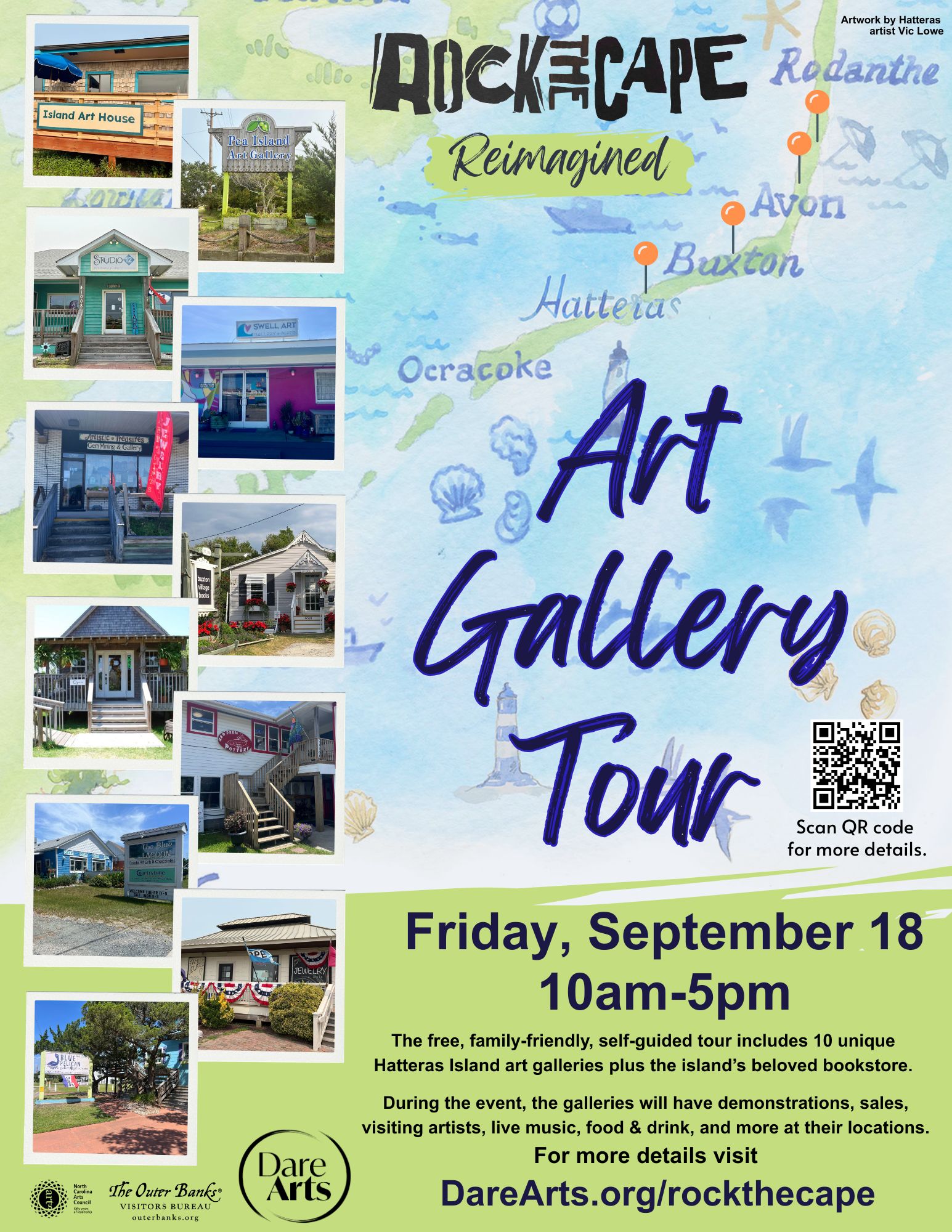 Rock The Cape 2026 Gallery Tour Poster