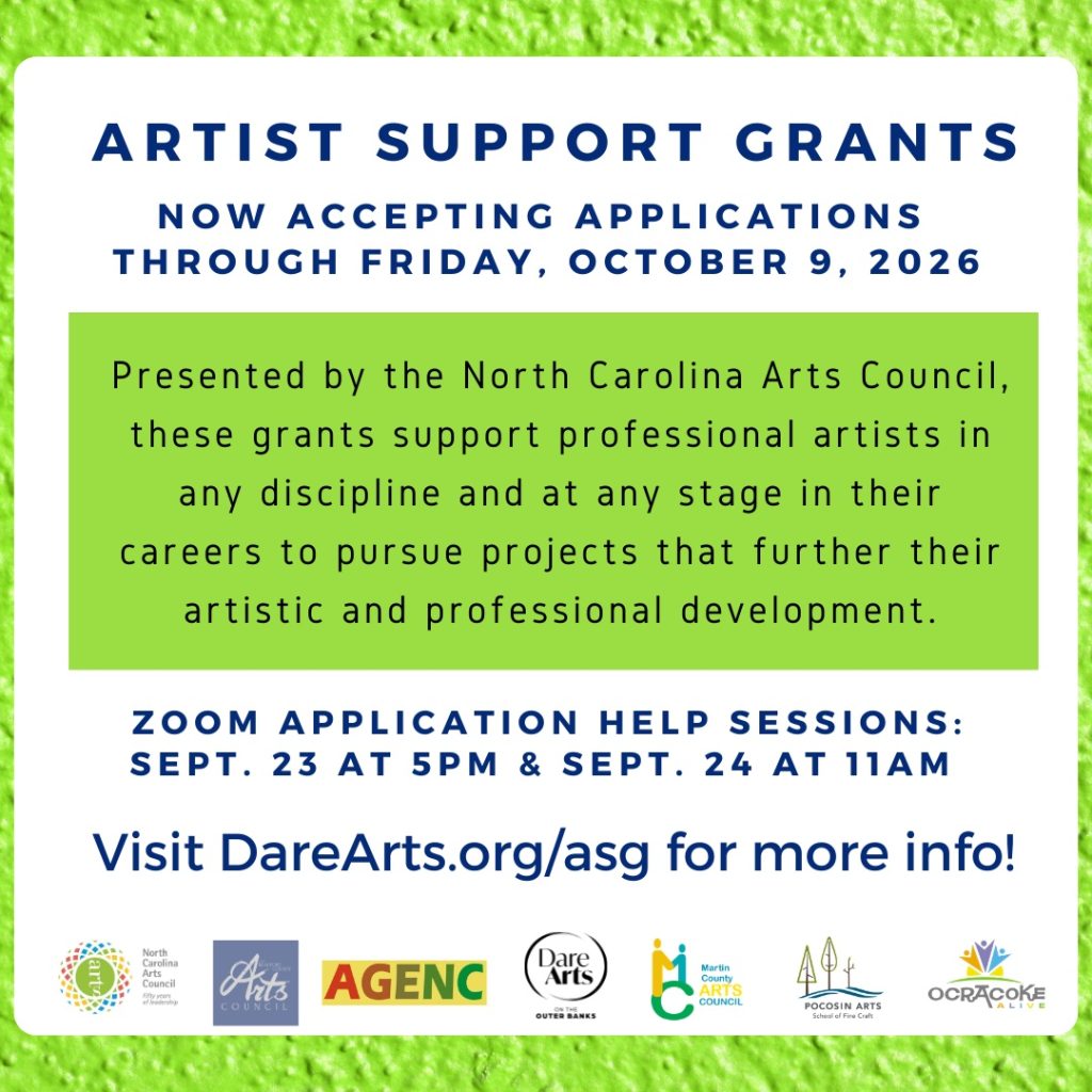 Artist Support Grant 2026 Graphic