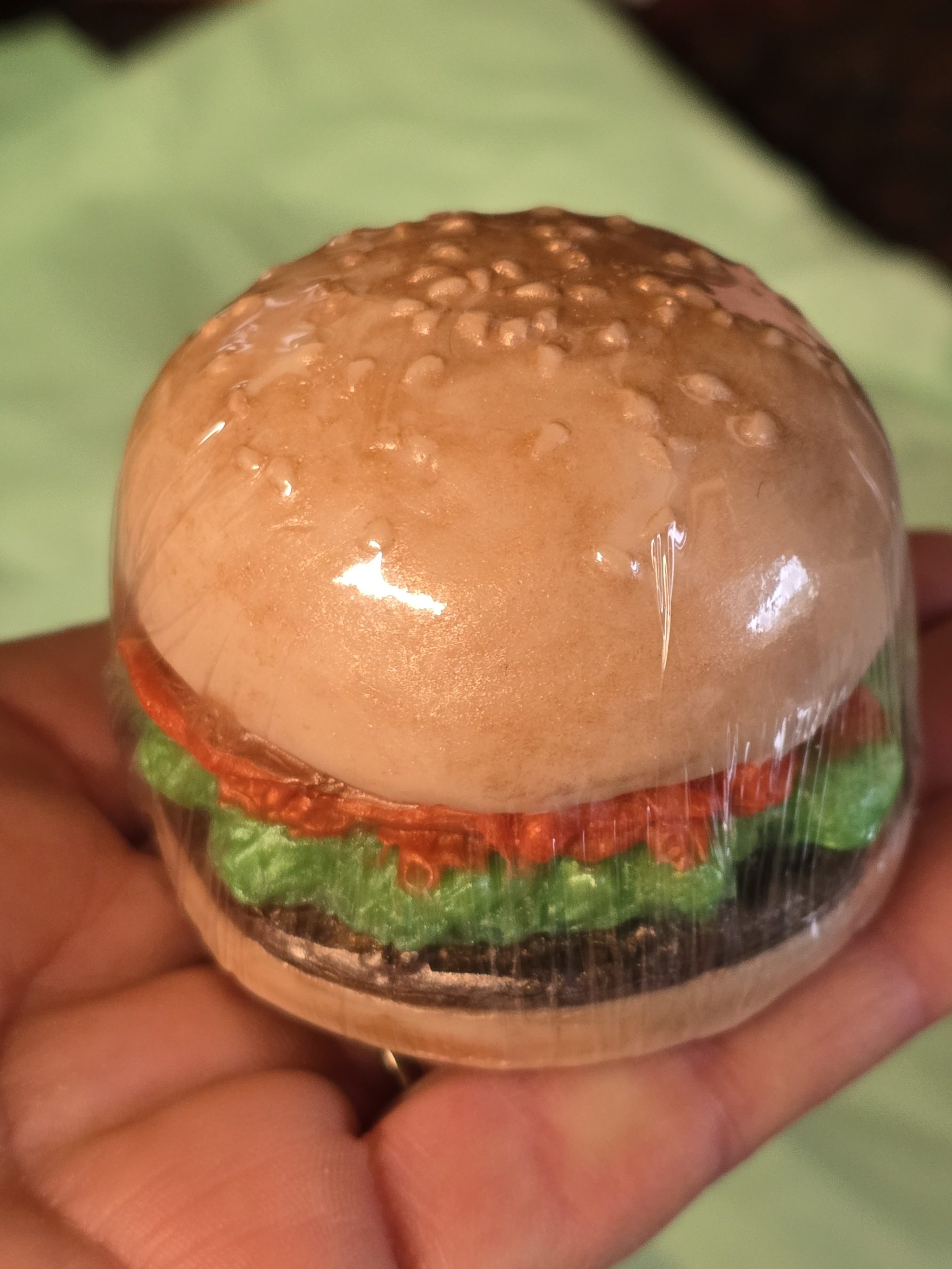Hamburger Soap, Novelty soaps, Gag Gift Soap, fake food soaps